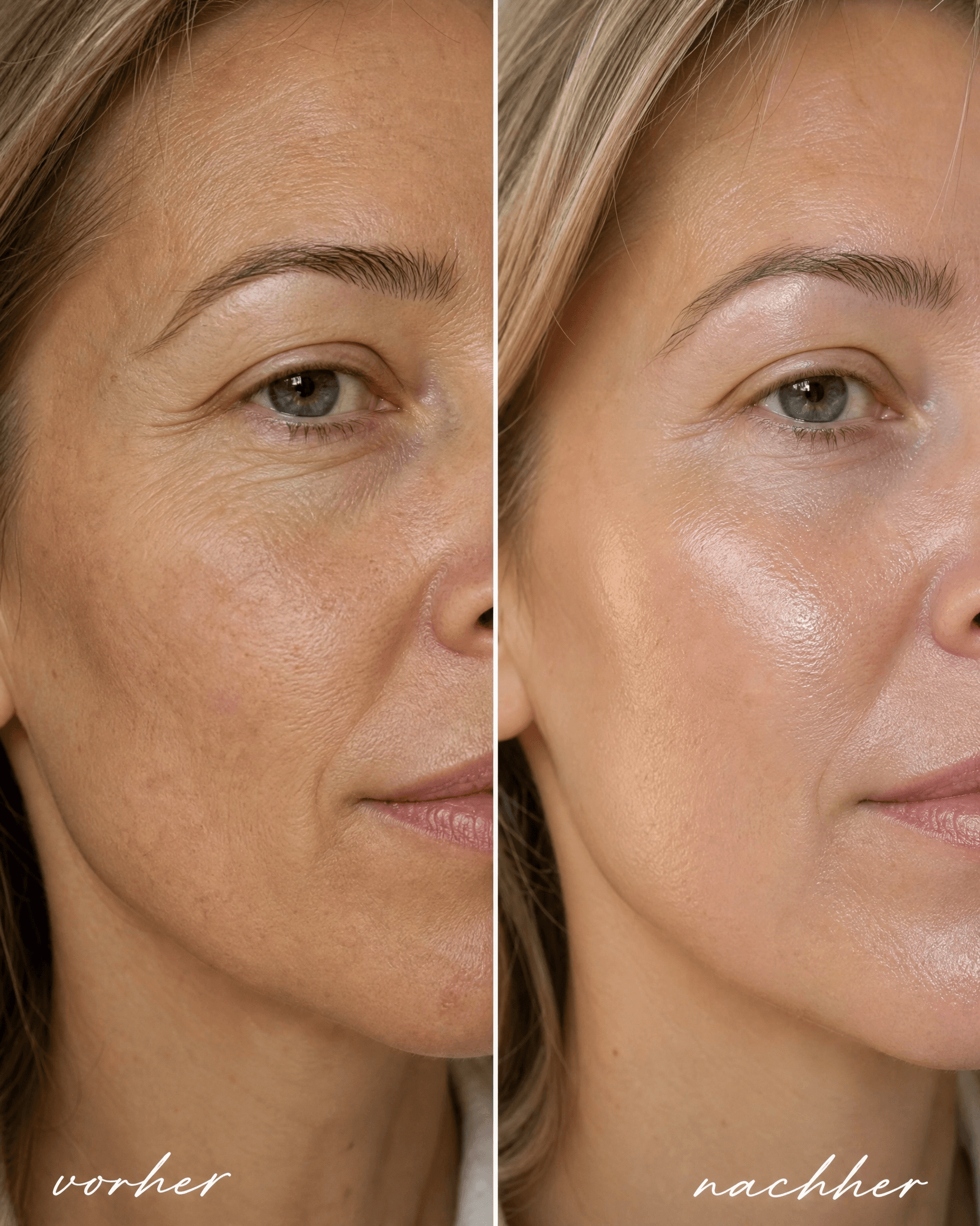 Microneedling Vorher Nachher — echtes Ergebnis, C&C Beauty Heilbronn